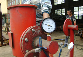 泡沫產(chǎn)生器玻璃密封性能試驗