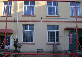 水幕/水霧噴頭噴灑試驗